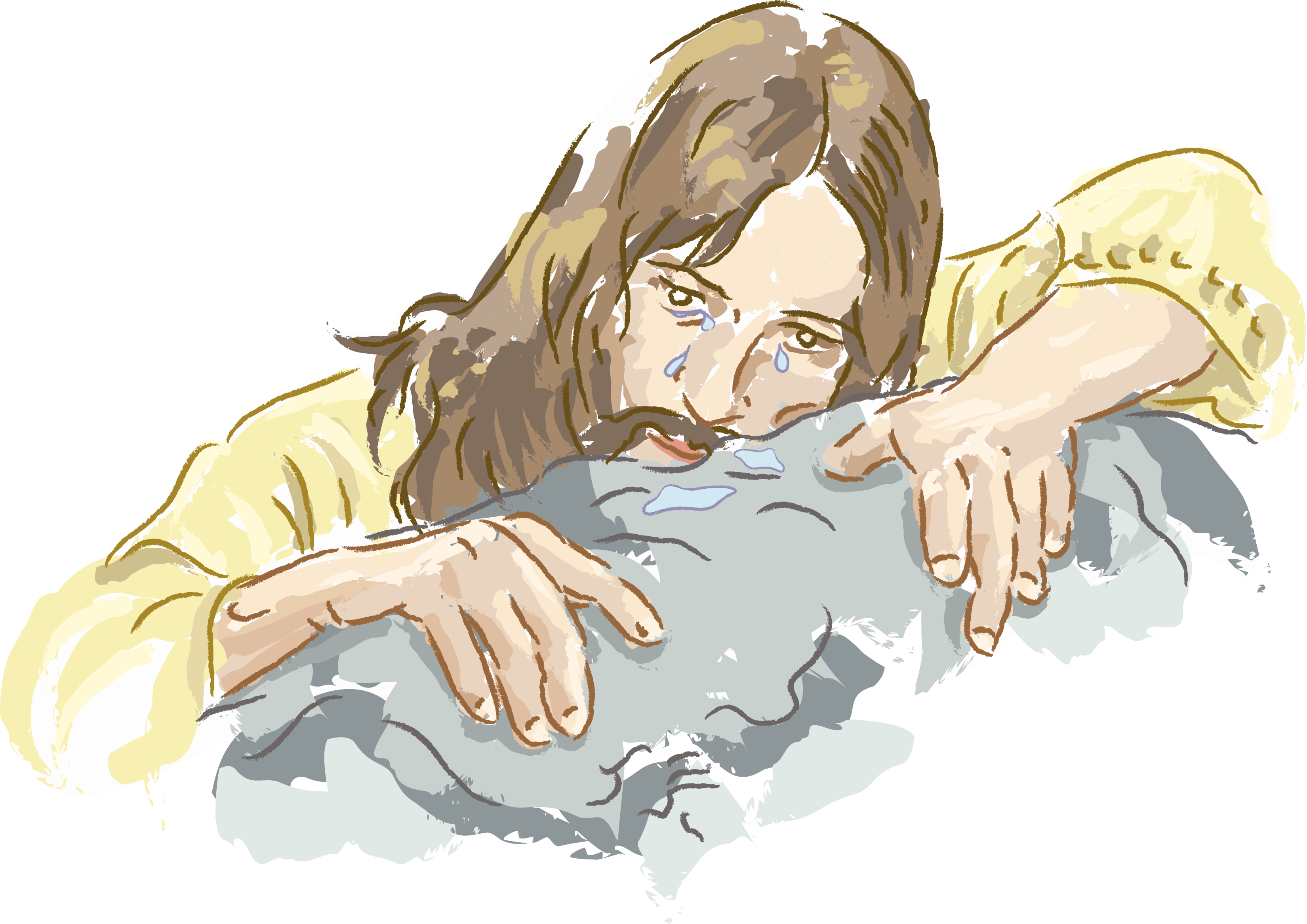 clipart jesus crying - photo #13